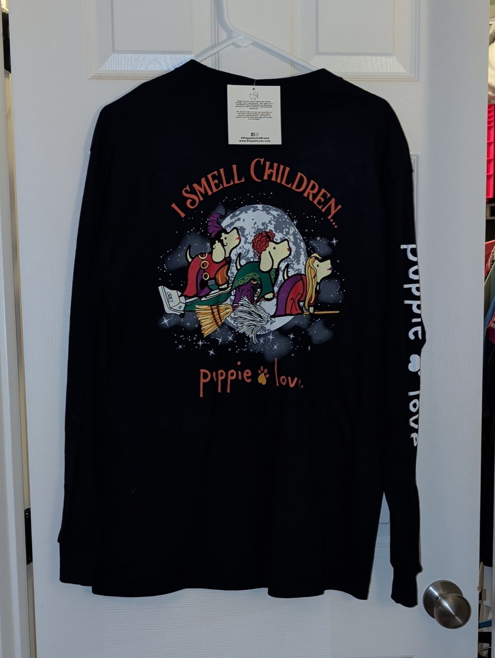 Puppie Love Hocus Pocus Long-Sleeve Graphic Tee -